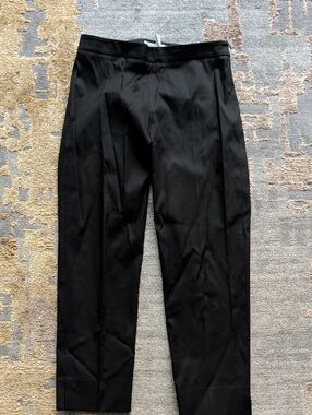 MaxMara Black Cropped Tailored Trousers